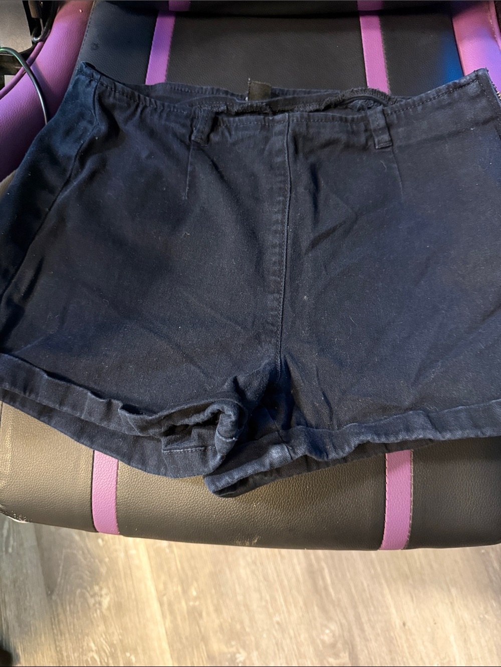 Forever 21 Dark Navy Pull-On Shorts